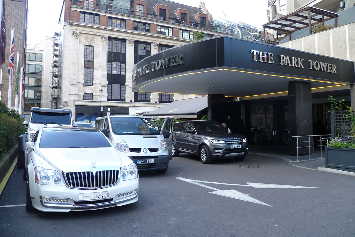 airport to park tower knightsbridge hotel entrance