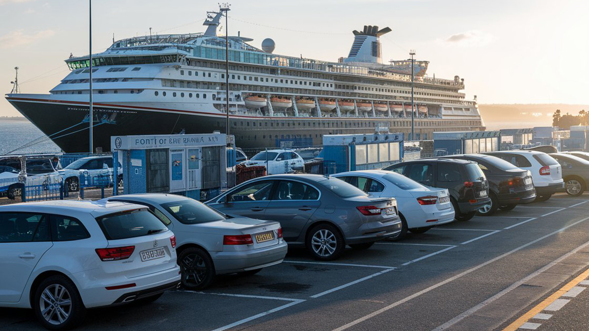 Private transfer coordination at Dover Cruise Port terminal exit