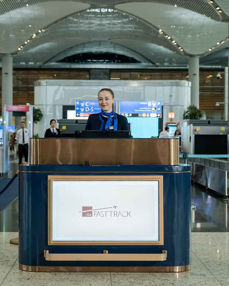 Overview of what IGA Pass Fast Track covers at Istanbul Airport (IST)