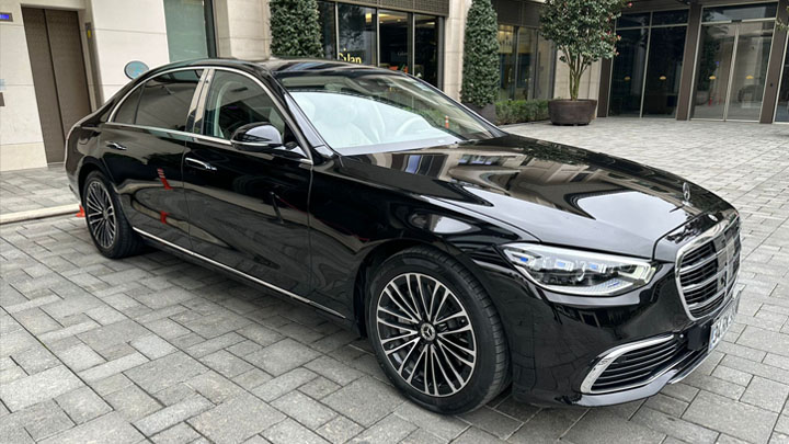 Mercedes S 400 executive airport chauffeur Istanbul