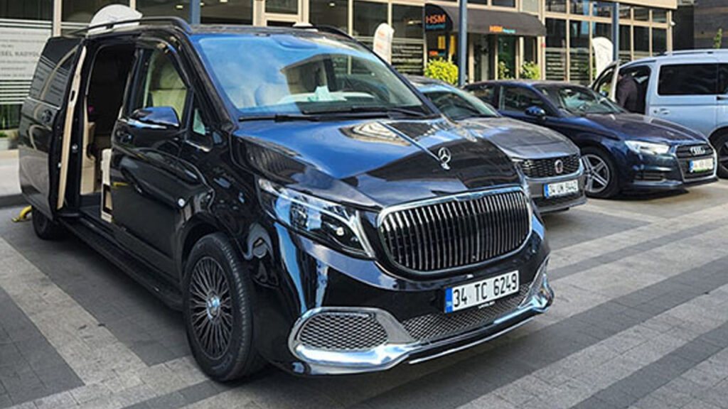 istanbul airport to city ultra vip vito transfer